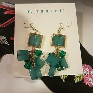 m. haskell Earrings New with tag